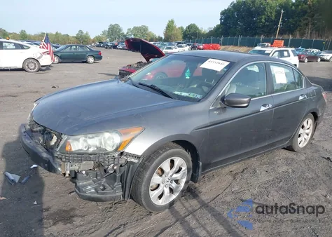 2008 Honda Accord 3.5 Ex-L из США, поврежденный, VIN 1HGCP36838A087536
